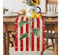 Vintage American Flag Sunflower Table Runner 70 Inches Long,Table Runners Kitchen Dining Tables Decoration for Home Party Decor, 4th of July Independence Day Tables Runner Wedding Dresser Scarf