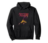 Vintage American Football Graphic Pullover Hoodie