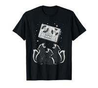Vintage Analog Tape Recorder Singing Skunks T-Shirt
