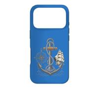 Vintage Anchor Compass Ship Sailing Nautical Ocean Explorer Case for iPhone 17 Pro