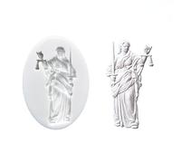 Vintage Angel Embossed Silicone Molds for Cake Decorating Fondant Chocolate Baking Tool and Embossed Angel Cake Toppers Molds