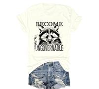 Vintage Angry Raccoon Become Ungovernable Tshirt Raccoon Become Ungovernable Shirt