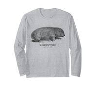 Vintage Animal Retro Wildlife Mole Long Sleeve T-Shirt