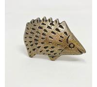 Vintage Antique Iron Bronze Handmade Metal Animal Cupboard Door Knobs, Drawer Pulls Cabinet Door Handles (20. Hedgehog)