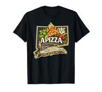 Vintage APizza New Haven Pizza Capital in Connecticut Retro T-Shirt