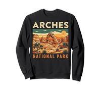 Vintage Arches Hiking Camping Utah Arches National Park Sweatshirt