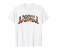 Vintage Arizona T-Shirt - Retro Desert Saguaro Cactus T-Shirt