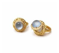 Vintage Aromatherapy Lip Balm Ring for Women, Hidden Locket Jade Ring Storage Design for Small Keepsakes or Emergency Items, Anxiety Meditation Jewelry Gift, One Size, Copper, No Gemstone