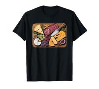 Vintage Artisan Graze Board Maker Badge Entertaining Art T-Shirt