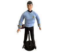 Vintage Ashtons Drakes 2016 Star The Original Series Trek Limited Edition 15 inch Talking Mr Spock Poseable Figure - Mint Condition - Unsold Former Shop Stock.