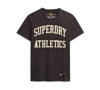 Vintage Athletic Cotton Brown Tee- male- Superdry- T-Shirts- Brown- S- Tops S
