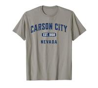 Vintage Athletic Souvenir Visit Carson City Nevada T-Shirt