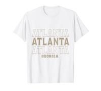 Vintage Atlanta Georgia Value Graphic T-Shirt, Men, White, L