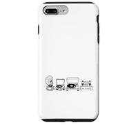 Vintage Audio Gear Vinyl Lover Record Player Turntable Icons Case for iPhone 7 Plus/8 Plus