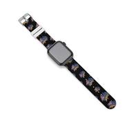 Vintage Australia Map Flag Australian Platy-Pus Silicone Watch Strap 38mm 40mm 42mm 44mm Quick Release Compatible with IWatch Series 10 9 Ultra 8 7 6 5 4 3 2 1 SE