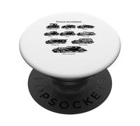 Vintage Automobiles Antique Classic Car Illustration Design PopSockets Adhesive PopGrip
