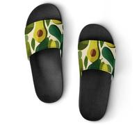 Vintage Avocados Art Unisex Slippers Bath Pool Shower Slide Indoor House Slipper Outdoor Shoes Sandal