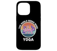 Vintage Axolotl The World Needs More Yoga Lover Case for iPhone 14 Pro Max