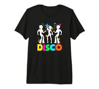 Vintage Back to The 80s Retro Boombox Roller Skate Disco Premium T-Shirt