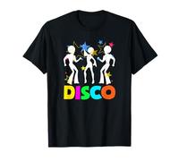Vintage Back to The 80s Retro Boombox Roller Skate Disco T-Shirt