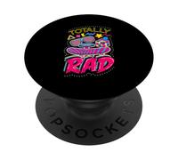 Vintage Back to the 80s Retro Boombox Skateboard Totally Rad PopSockets Adhesive PopGrip