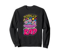 Vintage Back to the 80s Retro Boombox Skateboard Totally Rad Sweatshirt