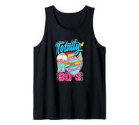 Vintage Back to The 80s Retro Cassette Totally 80's Tank Top