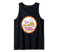 Vintage Badge Cat Highlight Priority Next Year Graphic Tank Top