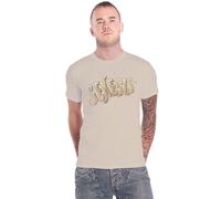 Vintage Band Logo T Shirt Genesis Brown XXL