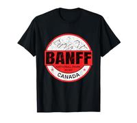 Vintage Banff National Park Alberta Canada Hiking Outdoors T-Shirt