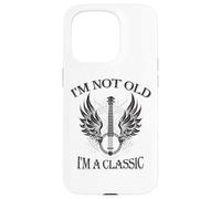 Vintage Banjo not-Old-retired Bluegrass-Country-Music Banjo Case for iPhone 15 Pro