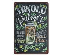 Vintage Bar Metal Tin Sign Retro Cocktail Wall Decor Man Cave Wall Sign 12 x 8 inch - Arnold Palmer