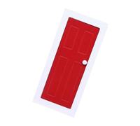 Vintage Barn Classical Door Bathroom For 1/12 Scale Dollhouses Bathroom Scene Model Decoration