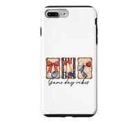 Vintage Baseball Game Day Fan Sports Design Case for iPhone 7 Plus/8 Plus