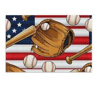 Vintage Baseball Gloves Jigsaw Puzzles 500 Pieces for Adult White Elephant Gifts Funny Puzzle Fall Scene Puzzle Toy Artwork, 20.5x14.9 Inch