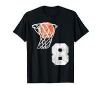 Vintage Basketball Jersey Number 8 T-Shirt Player Number T-Shirt