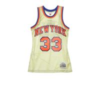 Vintage Basketball Tank Top Patrick Ewing, male, Mitchell & Ness, Training, Beige, M, Sport M