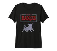 Vintage Basque Country Running of the Bulls Premium T-Shirt