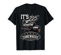 Vintage BBQ Smoker Humor “It’s 225 Somewhere” Grill Design T-Shirt