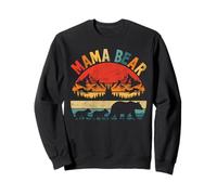Vintage Bear Family Matching Mama Bear Mother's Day Women Sweatshirt