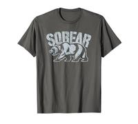 Vintage Bear Still Sober Bruh SOBEAR AA Girls NA Affirmation T-Shirt