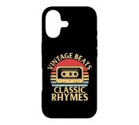 Vintage Beats Classic Rhymes 90s Hip Hop Case for iPhone 17