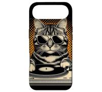 Vintage Beats Feline DJ Cat Retro Synthwave Kitty Mix Case for iPhone Air