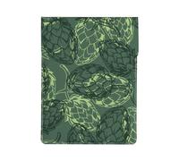 Vintage Beer Hops Leaves, PU Leather Laptop Sleeve, Notebook Bag Laptop Case Sleeve Tablet Briefcase