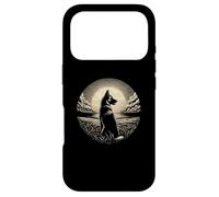 Vintage Belgian Malinois Sunset Scene Dog Graphic Art Design Case for iPhone 17 Pro