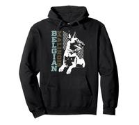 Vintage Belgian Malinois T design, Dog Lovers gift Pullover Hoodie