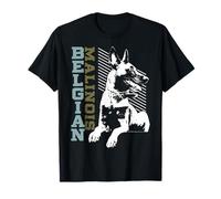 Vintage Belgian Malinois T design, Dog Lovers gift T-Shirt