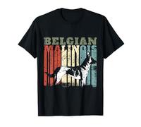 Vintage Belgian Malinois T Shirt, Dog Lovers Tee T-Shirt