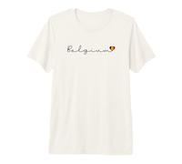 Vintage Belgium Vacation | Belgium Lover Premium T-Shirt