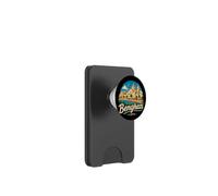 Vintage Benghazi Libya Travel Souvenir Landmark Gift PopSockets PopWallet for MagSafe